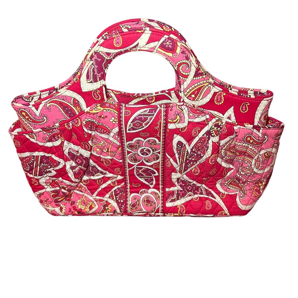 Vintage Vera Bradley Rosie Posies Purse Satchel Hand Bag